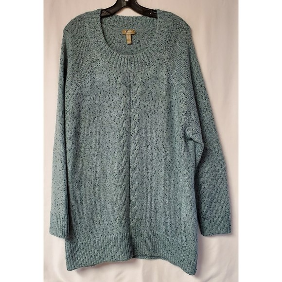 Naturals D & Co. Long Sleeved Sweater Size 2X - Picture 1 of 2